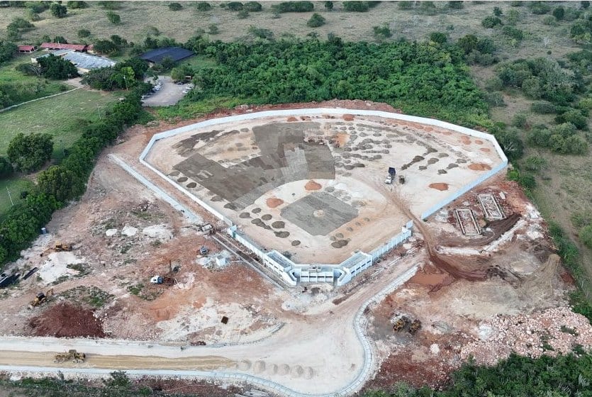Vista aérea del Play Fundación Mir en La Romana